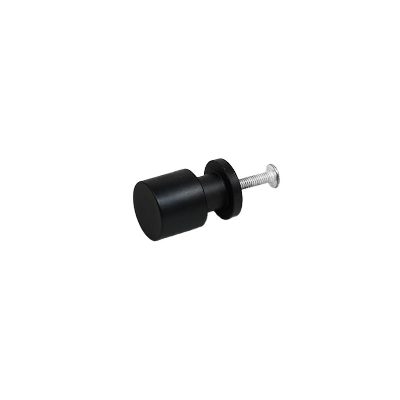 TIRADOR BOTON 20MM METALICO NEGRO LH-3426