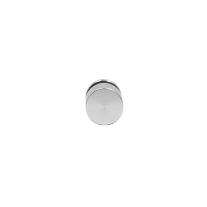 TIRADOR BOTON 20MM METALICO ACERO LH-3427