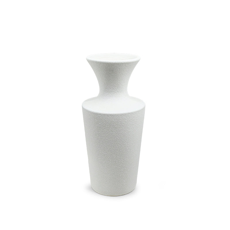 FLORERO CERAMICA GRIS ALTO 23CM LH-3715
