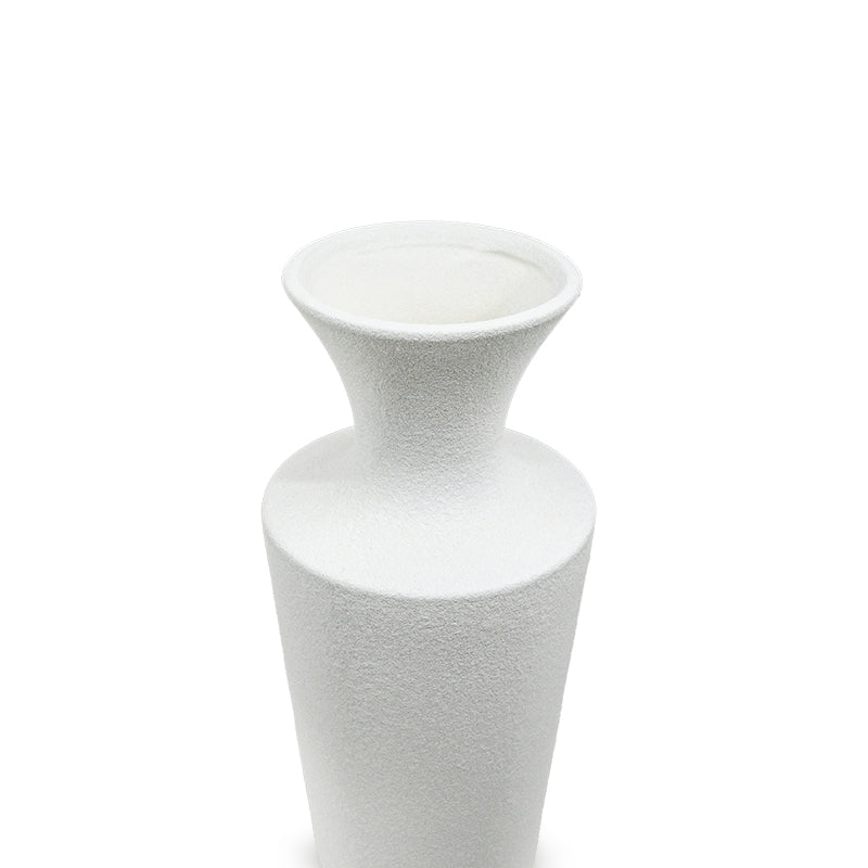 FLORERO CERAMICA GRIS ALTO 23CM LH-3715