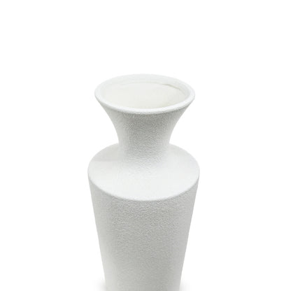 FLORERO CERAMICA GRIS ALTO 23CM LH-3715