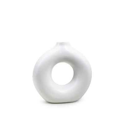 FLORERO CIRCULAR DECO 20CM COLOR SURTIDO LH-3713