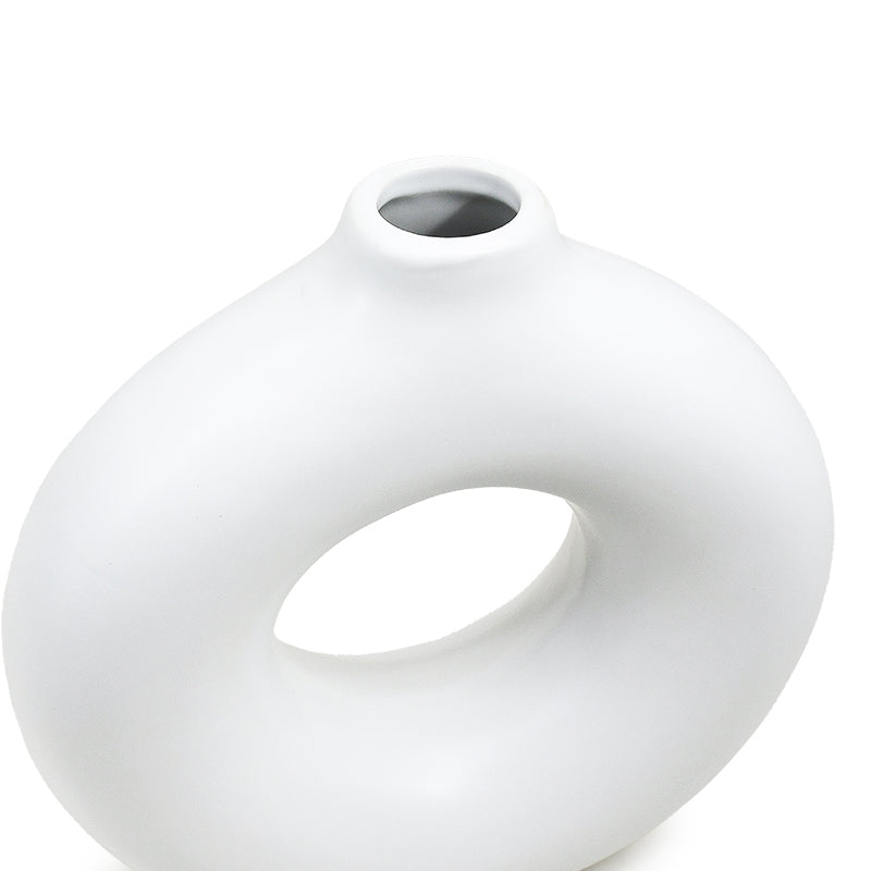 FLORERO CIRCULAR DECO 20CM COLOR SURTIDO LH-3713