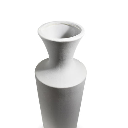 FLORERO CERAMICA GRIS ALTO 30CM LH-3716