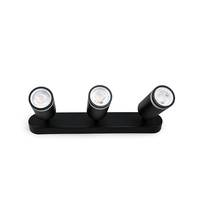 APLIQUE 3 LUCES NEGRO PARED-TECHO LH-3527