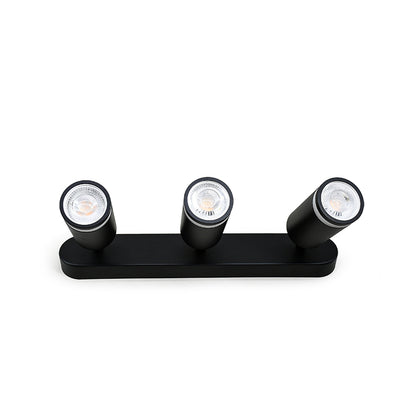 APLIQUE 3 LUCES NEGRO PARED-TECHO LH-3527