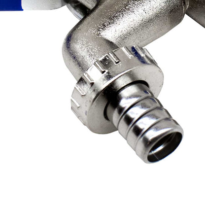 CANILLA METALICA DOBLE SALIDA 1/2-3/4 LH-3011