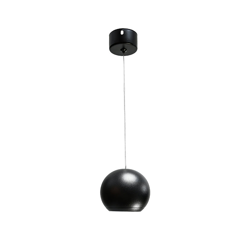 APLIQUE COLGANTE NEGRO DE TECHO TIPO BOLA LH-3531