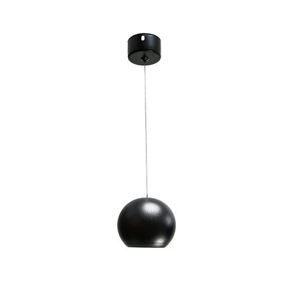 APLIQUE COLGANTE NEGRO DE TECHO TIPO BOLA LH-3531