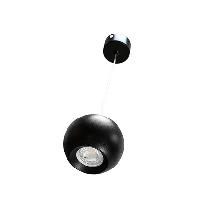 APLIQUE COLGANTE NEGRO DE TECHO TIPO BOLA LH-3531