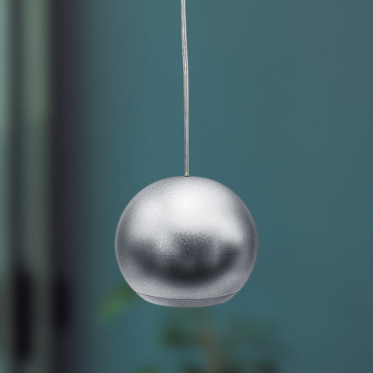 APLIQUE COLGANTE GRIS DE TECHO TIPO BOLA LH-3529