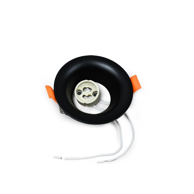 ARO P/DICROICA NEGRO REFORZADO FIJO LH-3525