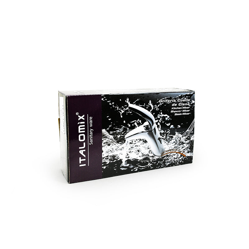 MONOCOMANDO DUCHA SIN TRANS NEGRO ITALOMIX LH-3258