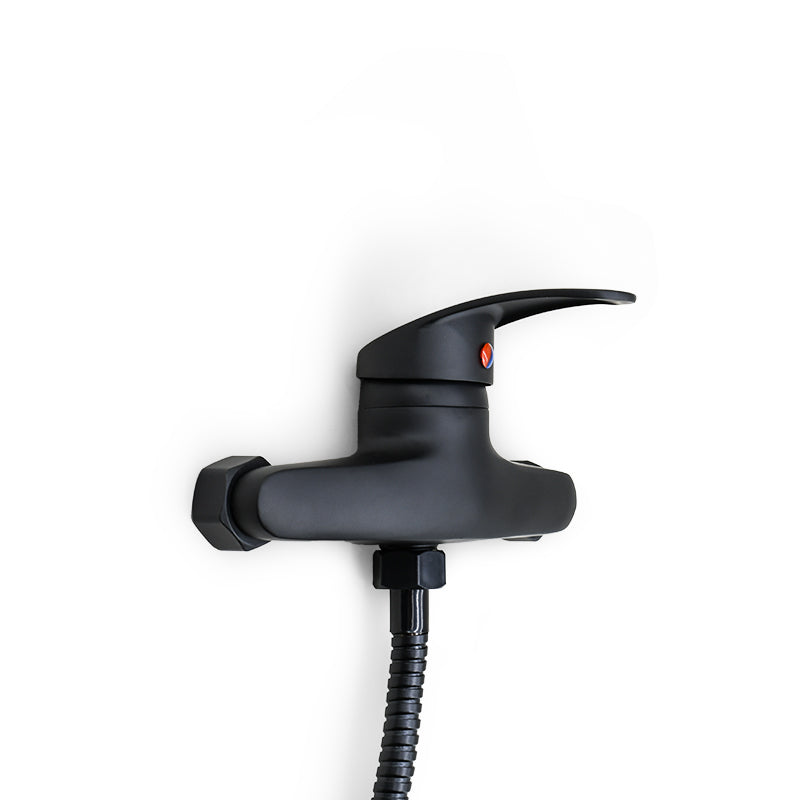 MONOCOMANDO DUCHA SIN TRANS NEGRO ITALOMIX LH-3258