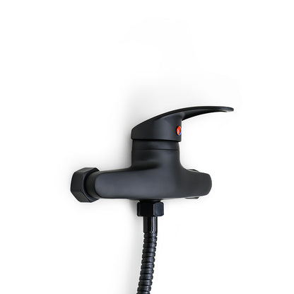 MONOCOMANDO DUCHA SIN TRANS NEGRO ITALOMIX LH-3258