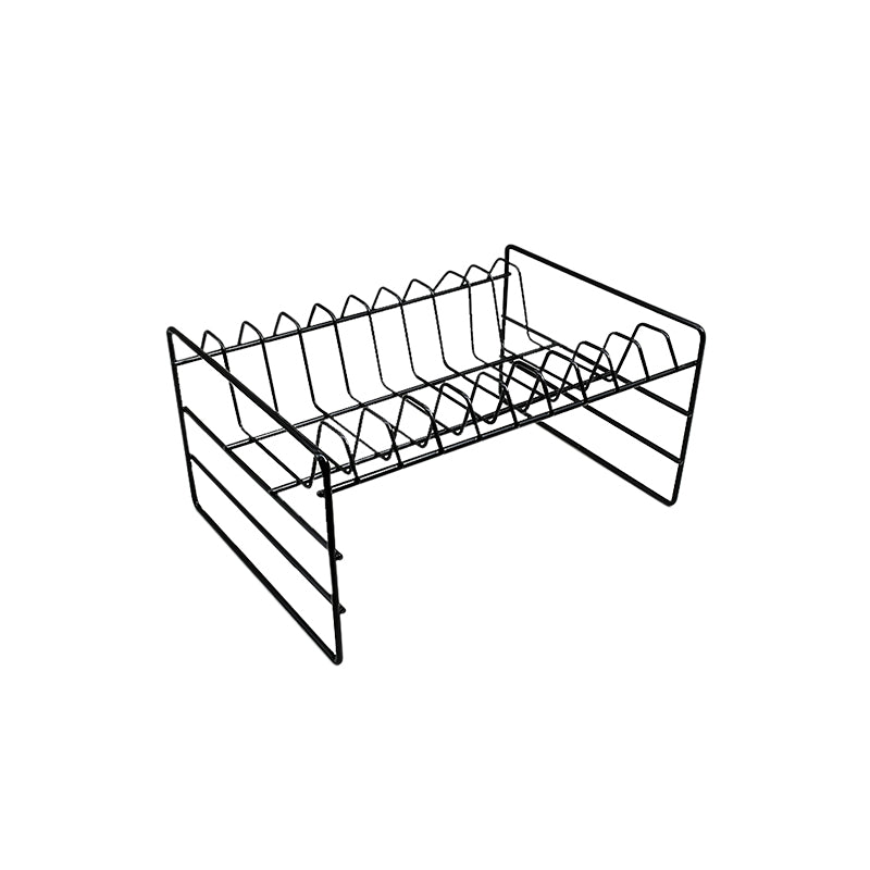 ESCURRIDOR PARA PLATOS NEGRO DOBLE LH-3684