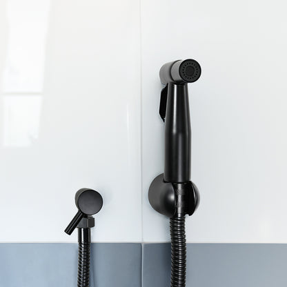 DUCHA HIGIENICA NEGRA METALICA ITALOMIX LH-3325