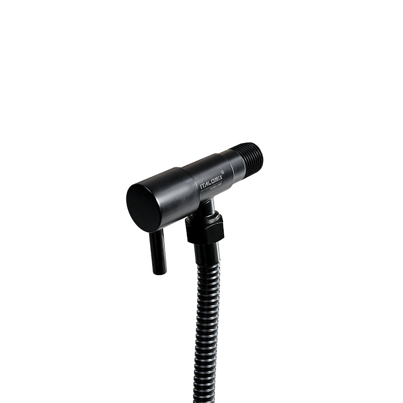 DUCHA HIGIENICA NEGRA METALICA ITALOMIX LH-3325