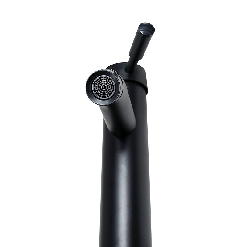 CANILLA NEGRA MONOCOMANDO 29CM ITALOMIX LH-3256