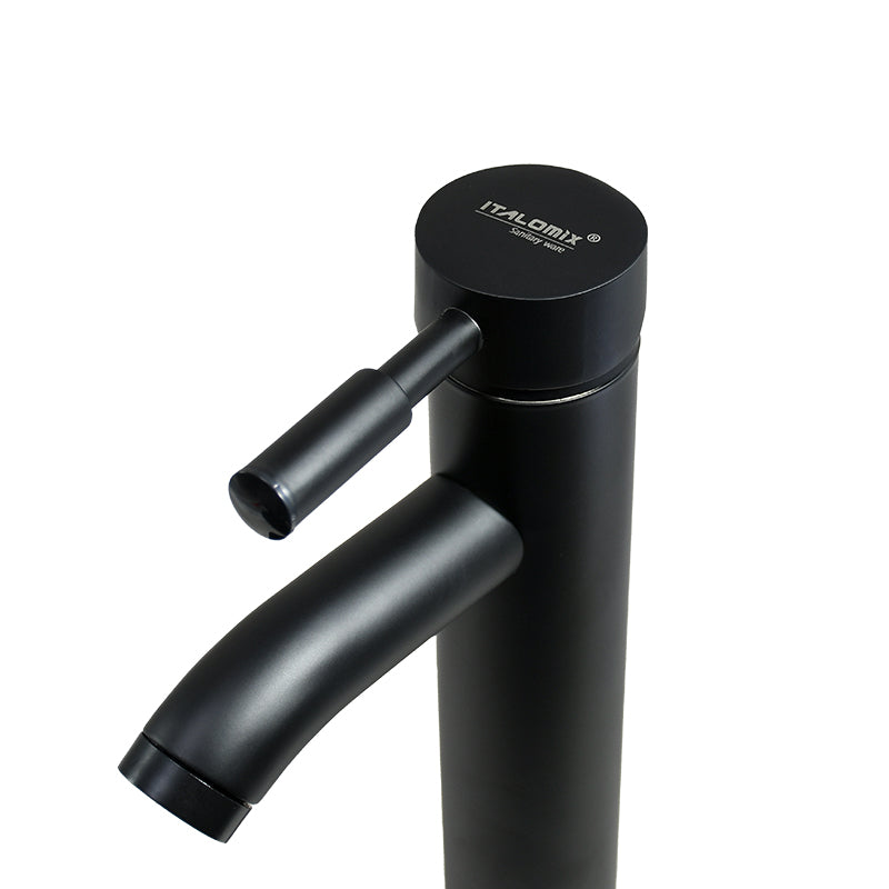 CANILLA NEGRA MONOCOMANDO 29CM ITALOMIX LH-3256