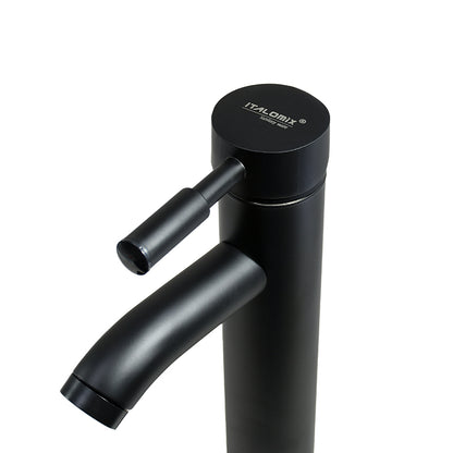 CANILLA NEGRA MONOCOMANDO 29CM ITALOMIX LH-3256