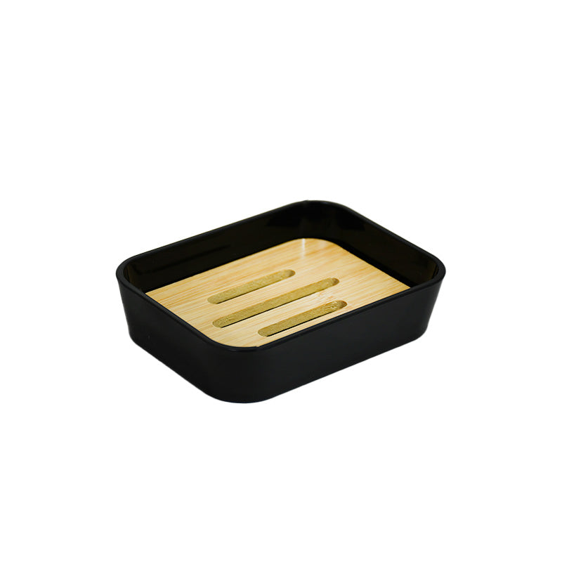 SET DE BAÑO 6PZ NEGRO PREMIUM LH-3651