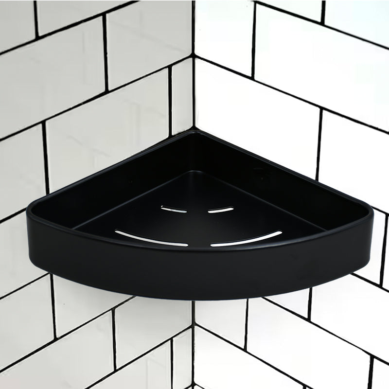 ESQUINERO TRIANGULAR P/DUCHA NEGRO LH-3278