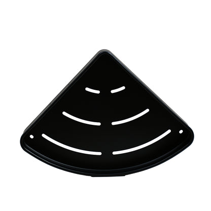 ESQUINERO TRIANGULAR P/DUCHA NEGRO LH-3278