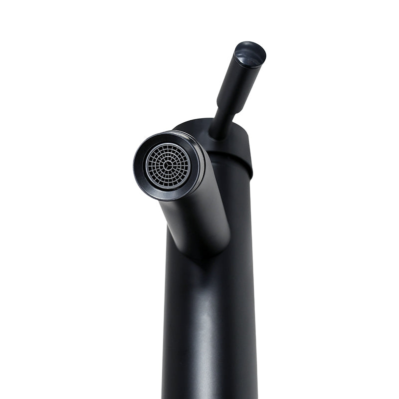 CANILLA NEGRA MONOCOMANDO 23CM ITALOMIX LH-3255