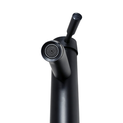 CANILLA NEGRA MONOCOMANDO 23CM ITALOMIX LH-3255