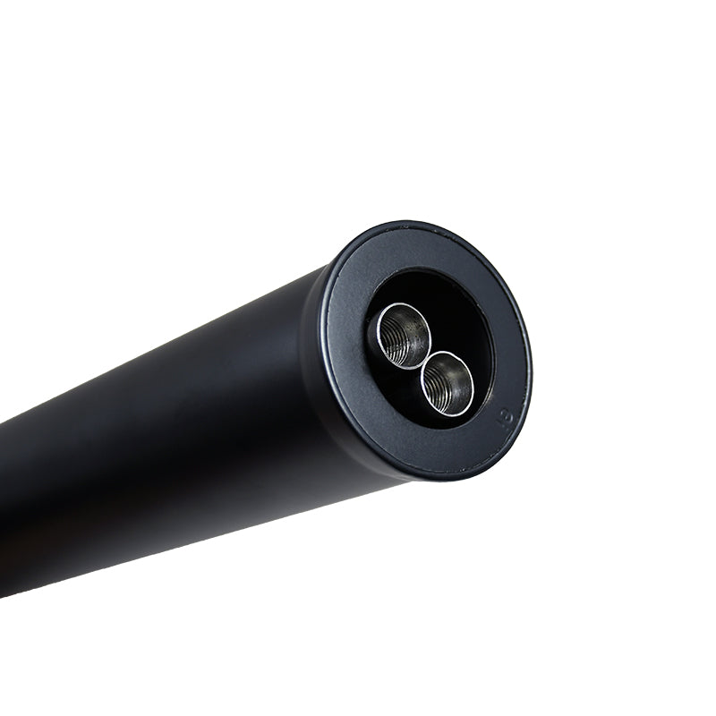 CANILLA NEGRA MONOCOMANDO 23CM ITALOMIX LH-3255