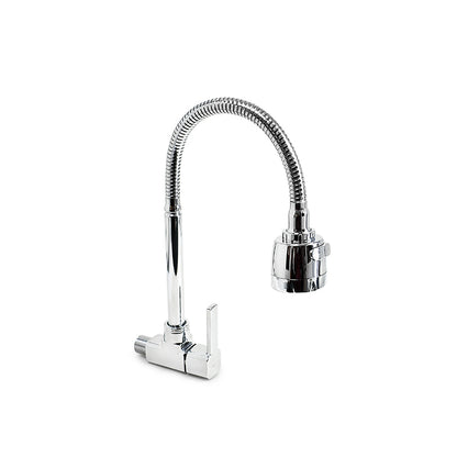 GRIFO FLEXIBLE CROMADO DE  PARED ITALOMIX LH-3309