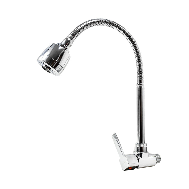 GRIFO FLEXIBLE CROMADO DE  PARED ITALOMIX LH-3309