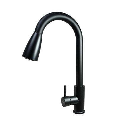 GRIFO NEGRO ALTO CON EXTENSION ITALOMIX LH-3313