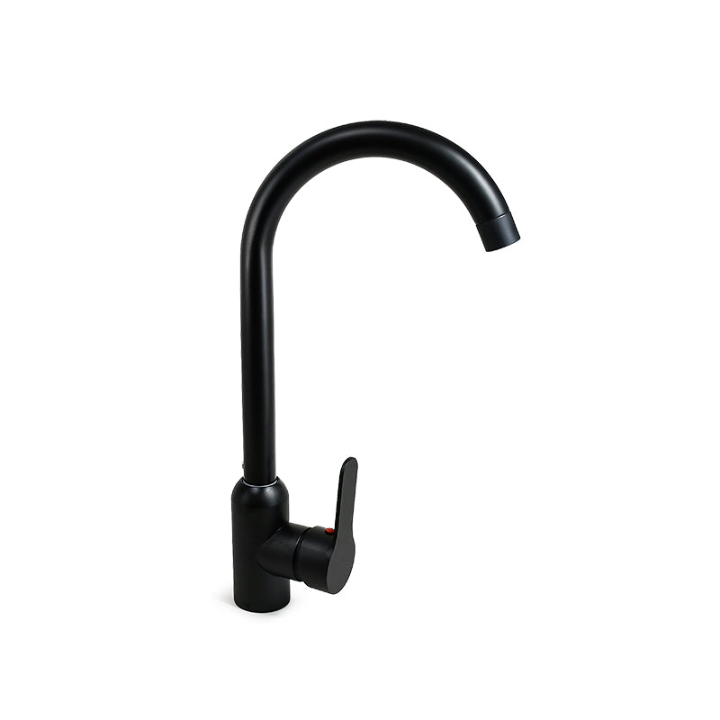 GRIFO NEGRO METALICO ALTO MESADA ITALOMIX LH-3317