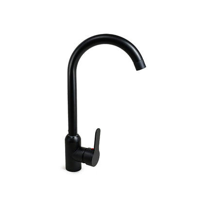 GRIFO NEGRO METALICO ALTO MESADA ITALOMIX LH-3317