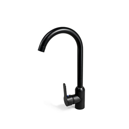 GRIFO NEGRO METALICO ALTO MESADA ITALOMIX LH-3317