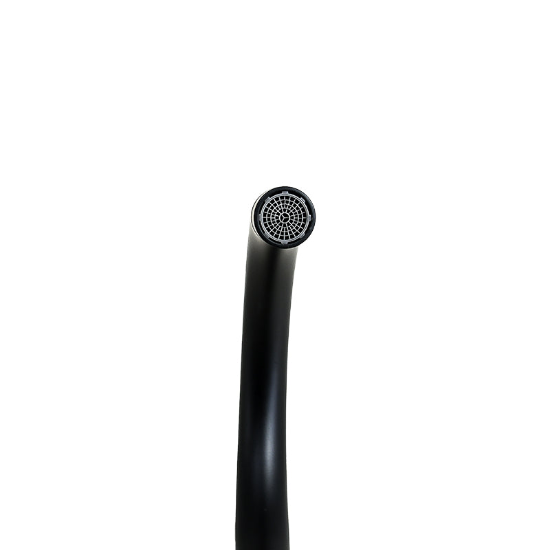 GRIFO NEGRO METALICO ALTO MESADA ITALOMIX LH-3317