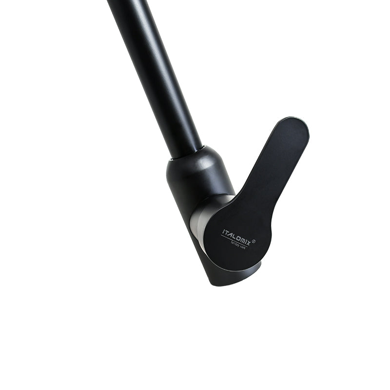 GRIFO NEGRO METALICO ALTO MESADA ITALOMIX LH-3317