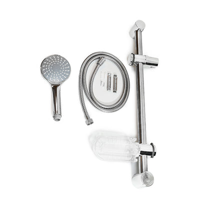 BARRAL DE DUCHA CON DUCHERO PUNTOS BLANCOS LH-3289