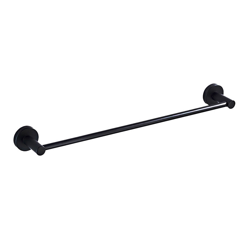 TOALLERO SIMPLE NEGRO 57CM PARA BANO LH-3284