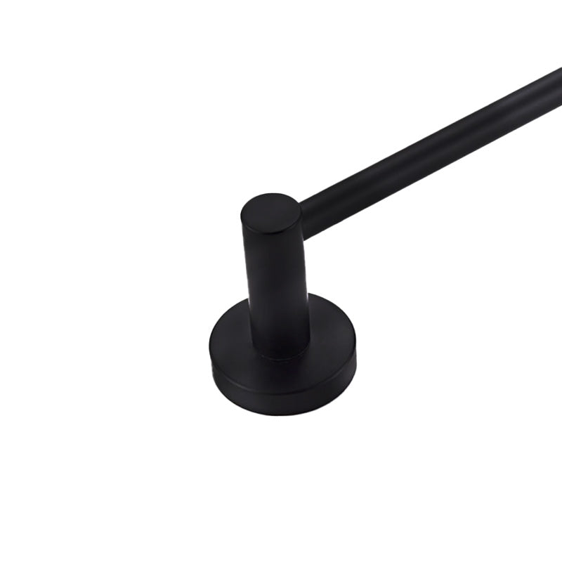 TOALLERO SIMPLE NEGRO 57CM PARA BANO LH-3284