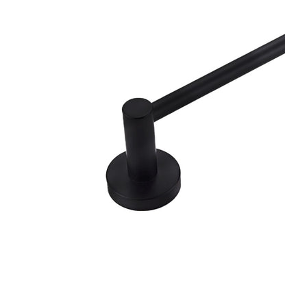 TOALLERO SIMPLE NEGRO 57CM PARA BANO LH-3284