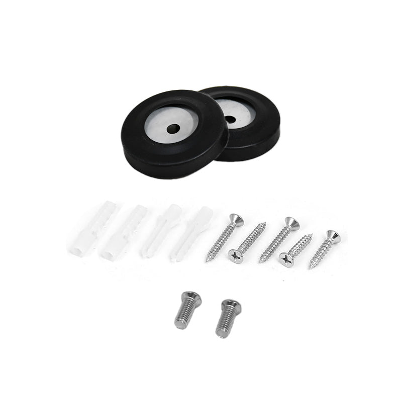 TOALLERO DOBLE NEGRO 57CM PARA BANO LH-3283