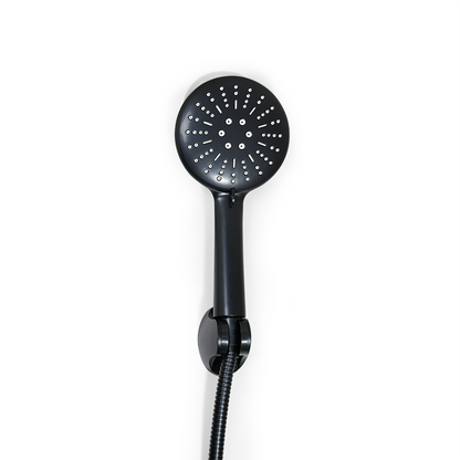 DUCHA DE BANO NEGRA C/PUNTO BLANCO BLISTERS LH3277
