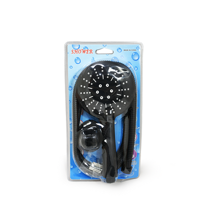 DUCHA DE BANO NEGRA C/PUNTO BLANCO BLISTERS LH3277