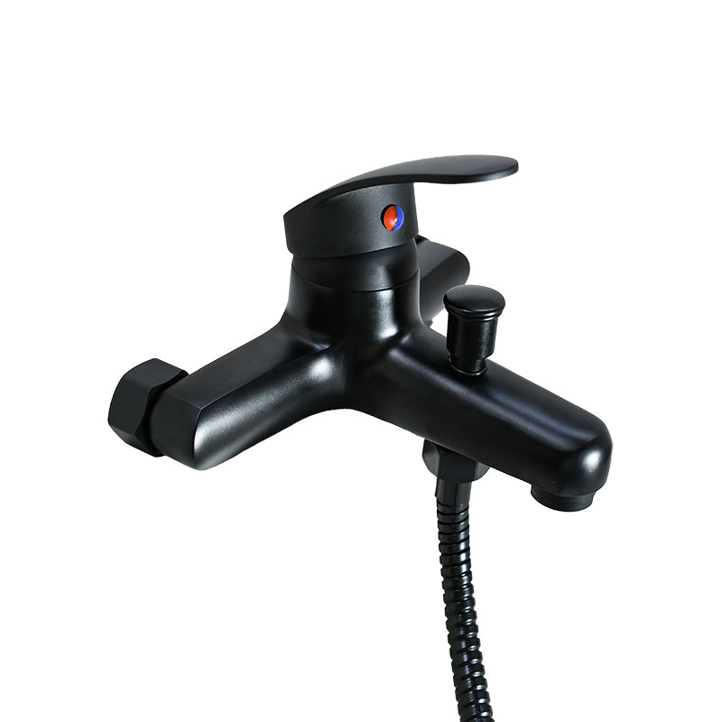 MONOCOMANDO NEGRO MATE PARA DUCHA ITALOMIX LH-3259