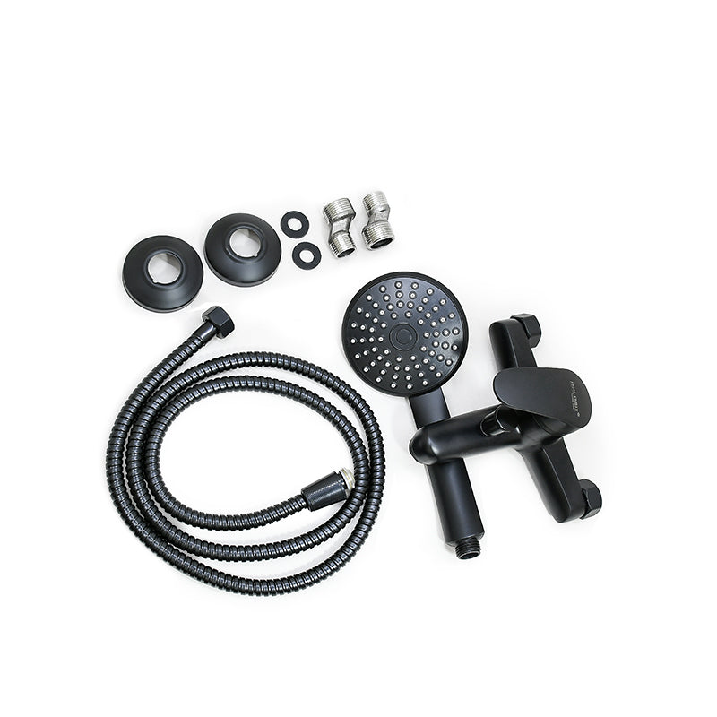 MONOCOMANDO NEGRO MATE PARA DUCHA ITALOMIX LH-3259
