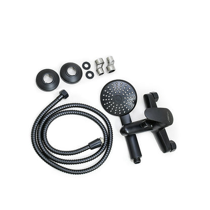 MONOCOMANDO NEGRO MATE PARA DUCHA ITALOMIX LH-3259