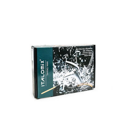 CANILLA NEGRA 18CM TUBULAR ITALOMIX LH-3324